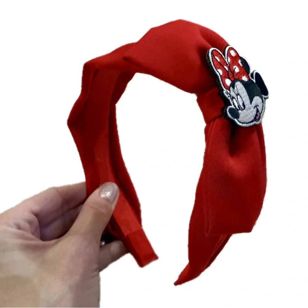 Girls’ Red Disney Minnie Mouse Bow Headband